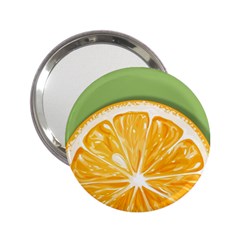 Pop Art Orange  2 25  Handbag Mirrors by Valentinaart