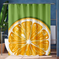 Pop Art Orange  Shower Curtain 60  X 72  (medium)  by Valentinaart