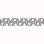 Pattern Monochrome Repeat Small Bar Mats 24 x4  Bar Mat