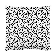 Pattern Monochrome Repeat Standard Cushion Case (one Side) by Pakrebo