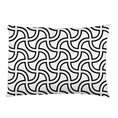 Pattern Monochrome Repeat Pillow Case (two Sides) by Pakrebo