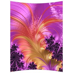 Fractal Puffy Feather Art Artwork Back Support Cushion