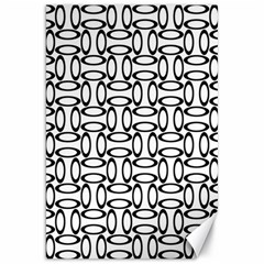 Ellipse Pattern Ellipse Dot Pattern Canvas 20  X 30  by Pakrebo