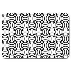 Ellipse Pattern Ellipse Dot Pattern Large Doormat  by Pakrebo