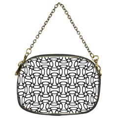 Ellipse Pattern Ellipse Dot Pattern Chain Purse (one Side) by Pakrebo