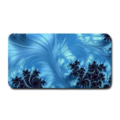 Fractal Art Feather Swirls Puffy Medium Bar Mats by Pakrebo