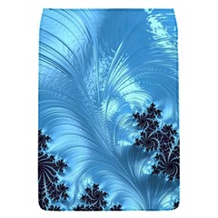 Fractal Art Feather Swirls Puffy Removable Flap Cover (s) by Pakrebo