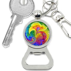 Fractal Bright Exploding Brilliant Bottle Opener Key Chains by Pakrebo