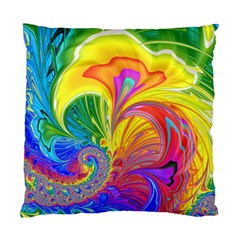 Fractal Bright Exploding Brilliant Standard Cushion Case (one Side) by Pakrebo