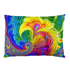 Fractal Bright Exploding Brilliant Pillow Case by Pakrebo