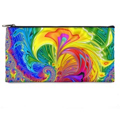 Fractal Bright Exploding Brilliant Pencil Cases by Pakrebo