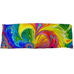 Fractal Bright Exploding Brilliant Body Pillow Case Dakimakura (two Sides) by Pakrebo