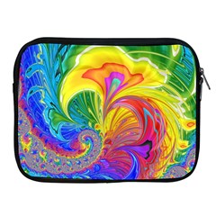 Fractal Bright Exploding Brilliant Apple Ipad 2/3/4 Zipper Cases by Pakrebo