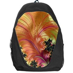 Fractal Feather Artwork Art Backpack Bag