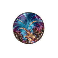 Fractal Art Artwork Psychedelic Hat Clip Ball Marker by Pakrebo