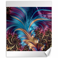 Fractal Art Artwork Psychedelic Canvas 11  X 14 