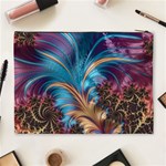 Fractal Art Artwork Psychedelic Cosmetic Bag (XL) Back