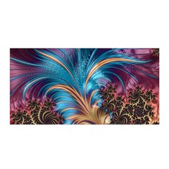 Fractal Art Artwork Psychedelic Satin Wrap by Pakrebo