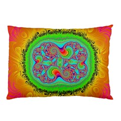 Fractal Art Design Fantasy Light Pillow Case (two Sides) by Pakrebo