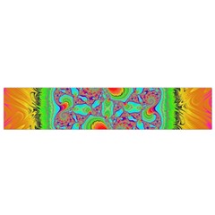 Fractal Art Design Fantasy Light Small Flano Scarf by Pakrebo