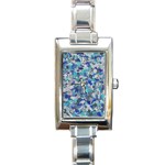 Winter Rectangle Italian Charm Watch Front