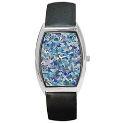 Winter Barrel Style Metal Watch by artifiart