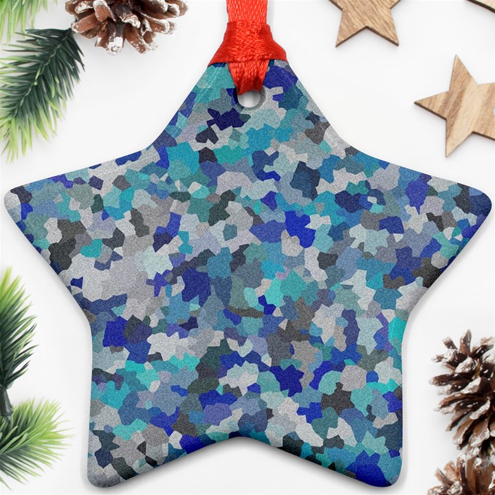 Winter Star Ornament (Two Sides)