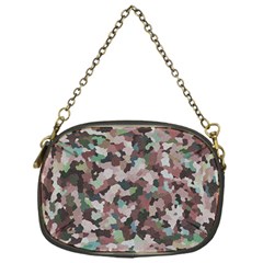 Gray Facets Chain Purse (one Side) by artifiart