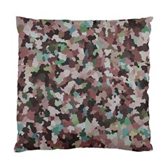 Gray Facets Standard Cushion Case (two Sides) by artifiart