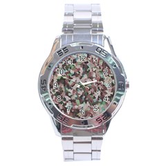 Gray Facets Stainless Steel Analogue Watch by artifiart