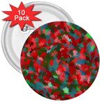 Redness 3  Buttons (10 pack)  Front