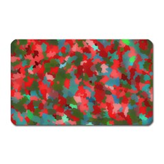 Redness Magnet (rectangular) by artifiart