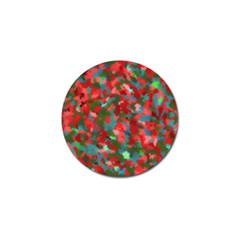 Redness Golf Ball Marker by artifiart