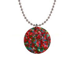 Redness 1  Button Necklace