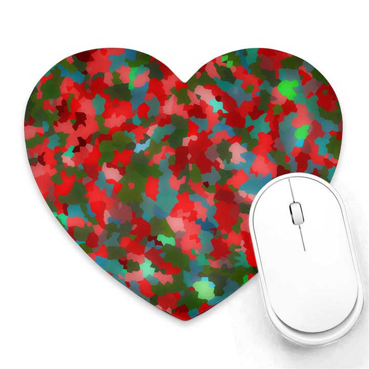 Redness Heart Mousepads