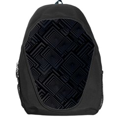 Diagonal Square Black Background Backpack Bag