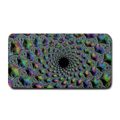 Fractal Rainbow Art Artwork Design Medium Bar Mats by Pakrebo