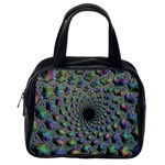 Fractal Rainbow Art Artwork Design Classic Handbag (One Side) Front