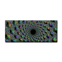 Fractal Rainbow Art Artwork Design Hand Towel