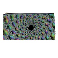 Fractal Rainbow Art Artwork Design Pencil Cases by Pakrebo