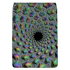 Fractal Rainbow Art Artwork Design Removable Flap Cover (l) by Pakrebo