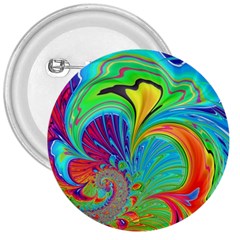 Fractal Art Psychedelic Fantasy 3  Buttons by Pakrebo