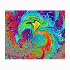 Fractal Art Psychedelic Fantasy Small Glasses Cloth by Pakrebo