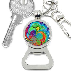 Fractal Art Psychedelic Fantasy Bottle Opener Key Chains by Pakrebo