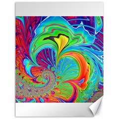 Fractal Art Psychedelic Fantasy Canvas 18  X 24  by Pakrebo