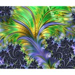 Fractal Gothic Dark Texture Deluxe Canvas 14  x 11  (Stretched) 14  x 11  x 1.5  Stretched Canvas