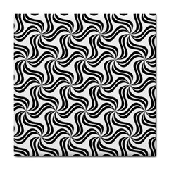 Soft Pattern Repeat Monochrome Tile Coasters by Pakrebo