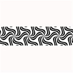 Soft Pattern Repeat Monochrome Large Bar Mats 32 x8.5  Bar Mat