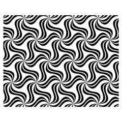 Soft Pattern Repeat Monochrome Double Sided Flano Blanket (medium)  by Pakrebo