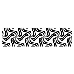 Soft Pattern Repeat Monochrome Satin Scarf (oblong) by Pakrebo